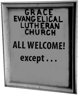 grace-sign Church Welcome Sign